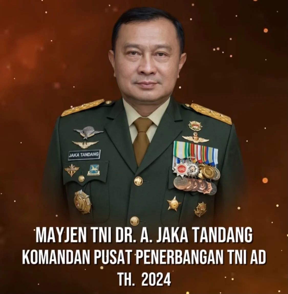 MAYJEN TNI DR. A. JAKA TANDANG