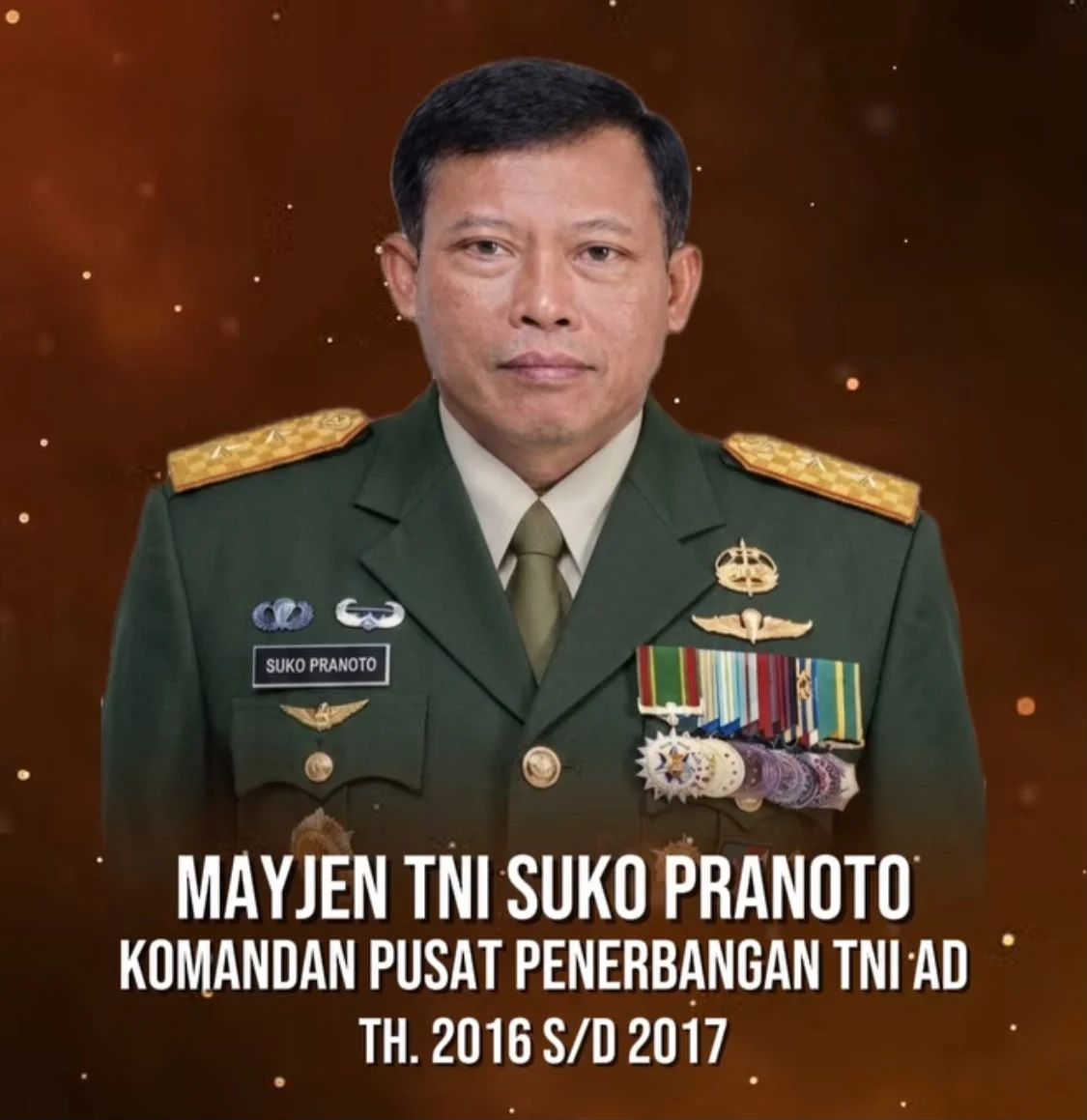 MAYJEN TNI SUKO PRANOTO