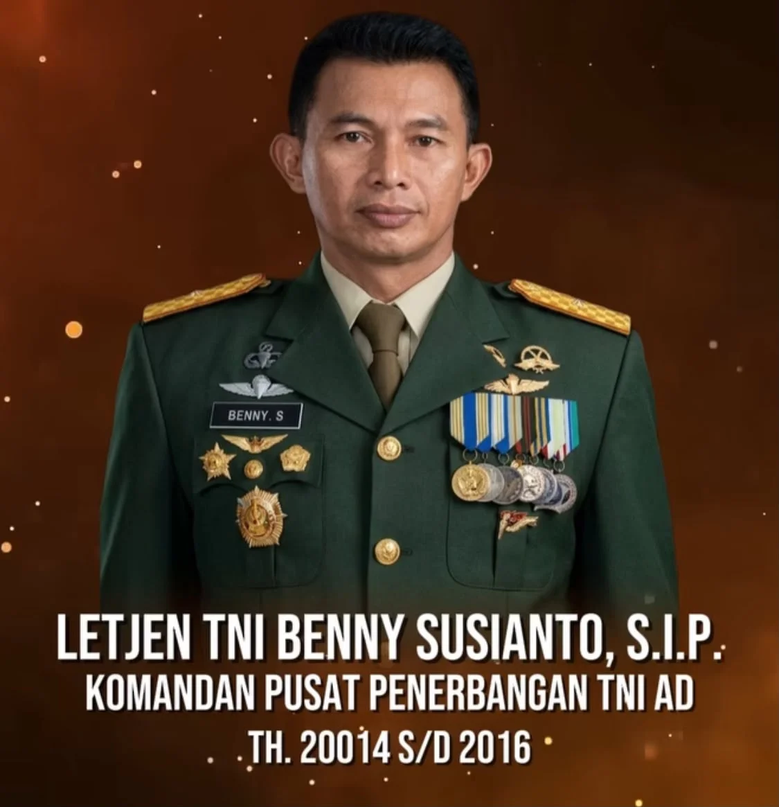 LETJEN TNI BENNY SUSIANTO, S.I.P.