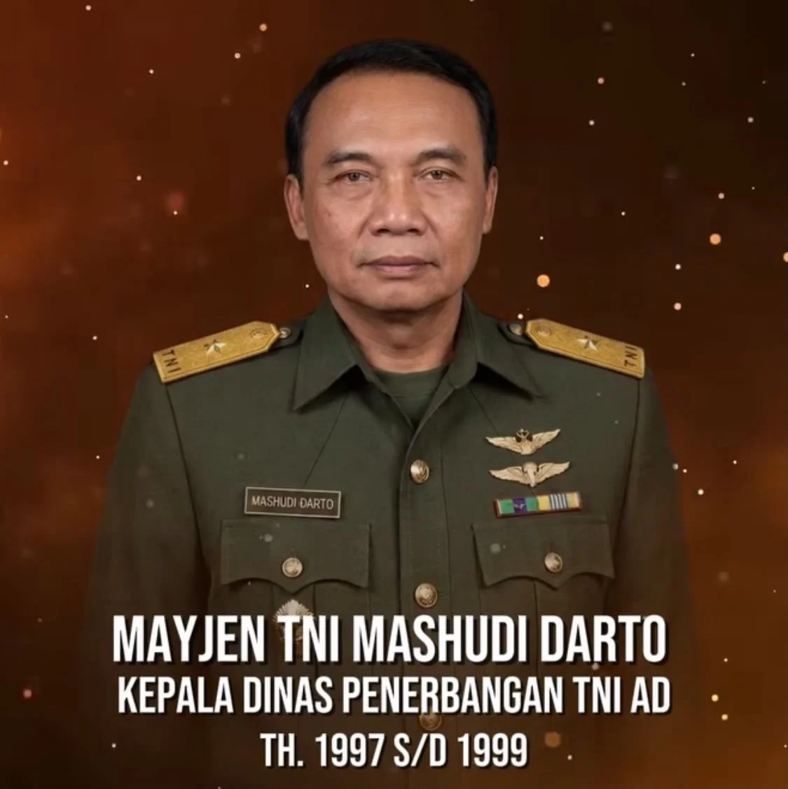 MAYJEN TNI MASHUDI DARTO